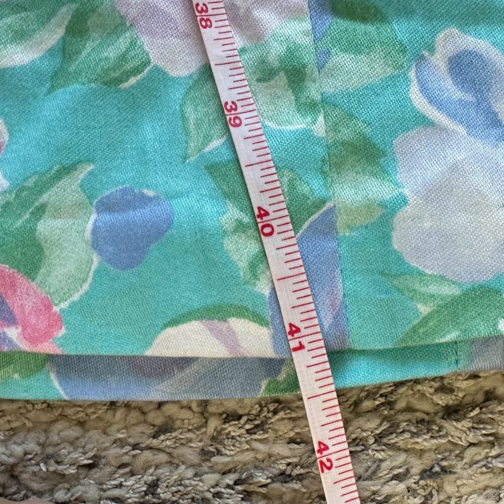 Vintage Impromptu Floral Wrap Dress Medium - Picture 4 of 10